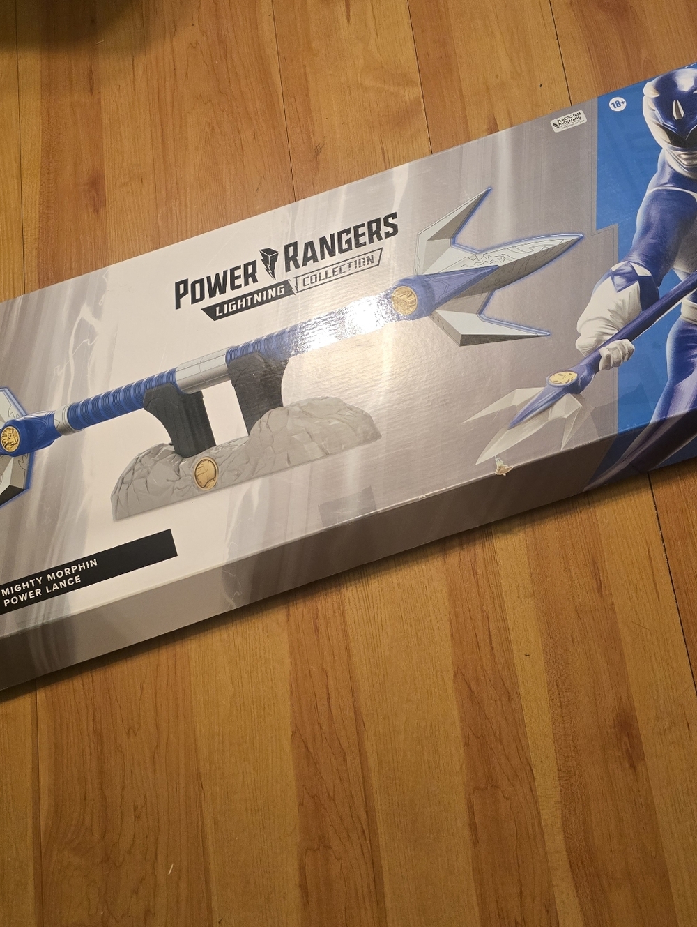 Power Ranger Blue Lightning Collection Lance